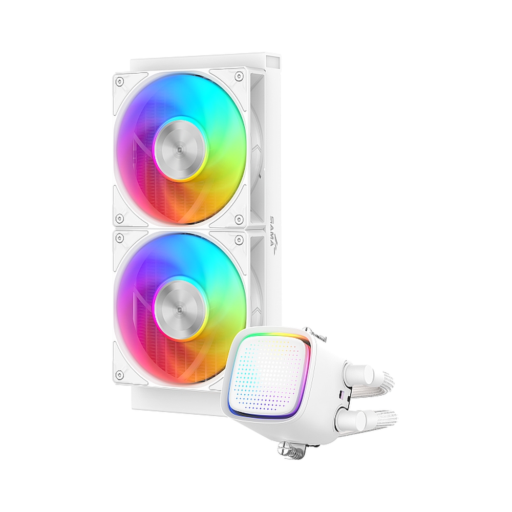 Система охлаждения Sama L50 240WH, белый — KSKSHOP.RU