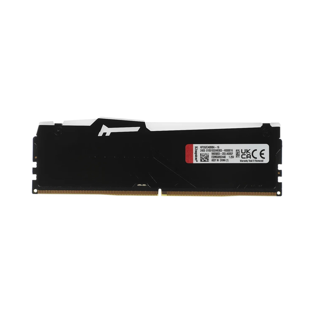 Оперативная память Kingston FURY Beast Black RGB [KF552C40BBA-16] 16GB D5 — KSKSHOP.RU