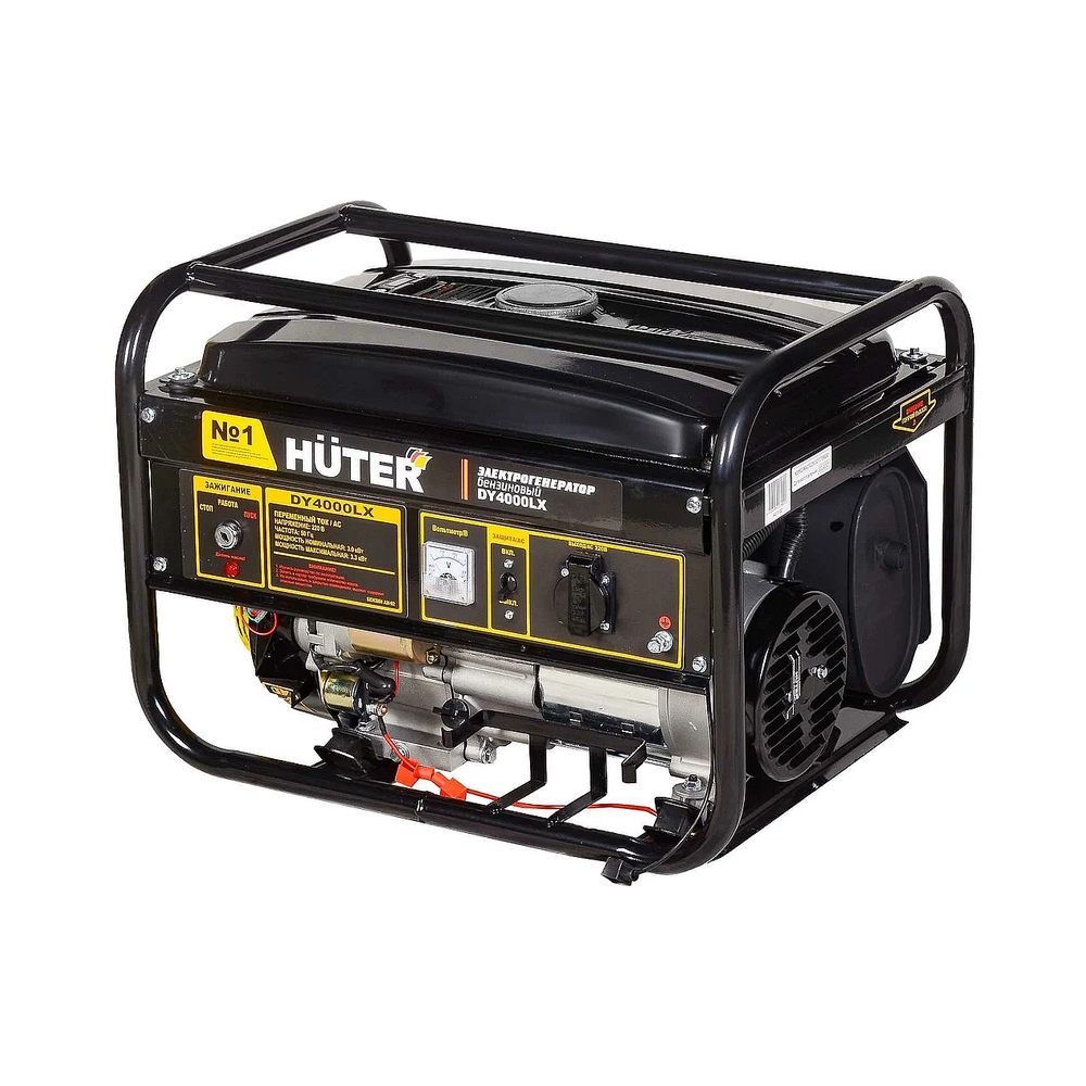 Электрогенератор бензиновый Huter DY4000LX, 3.3 кВт, 68 дБ, 42.2 кг — KSKSHOP.RU