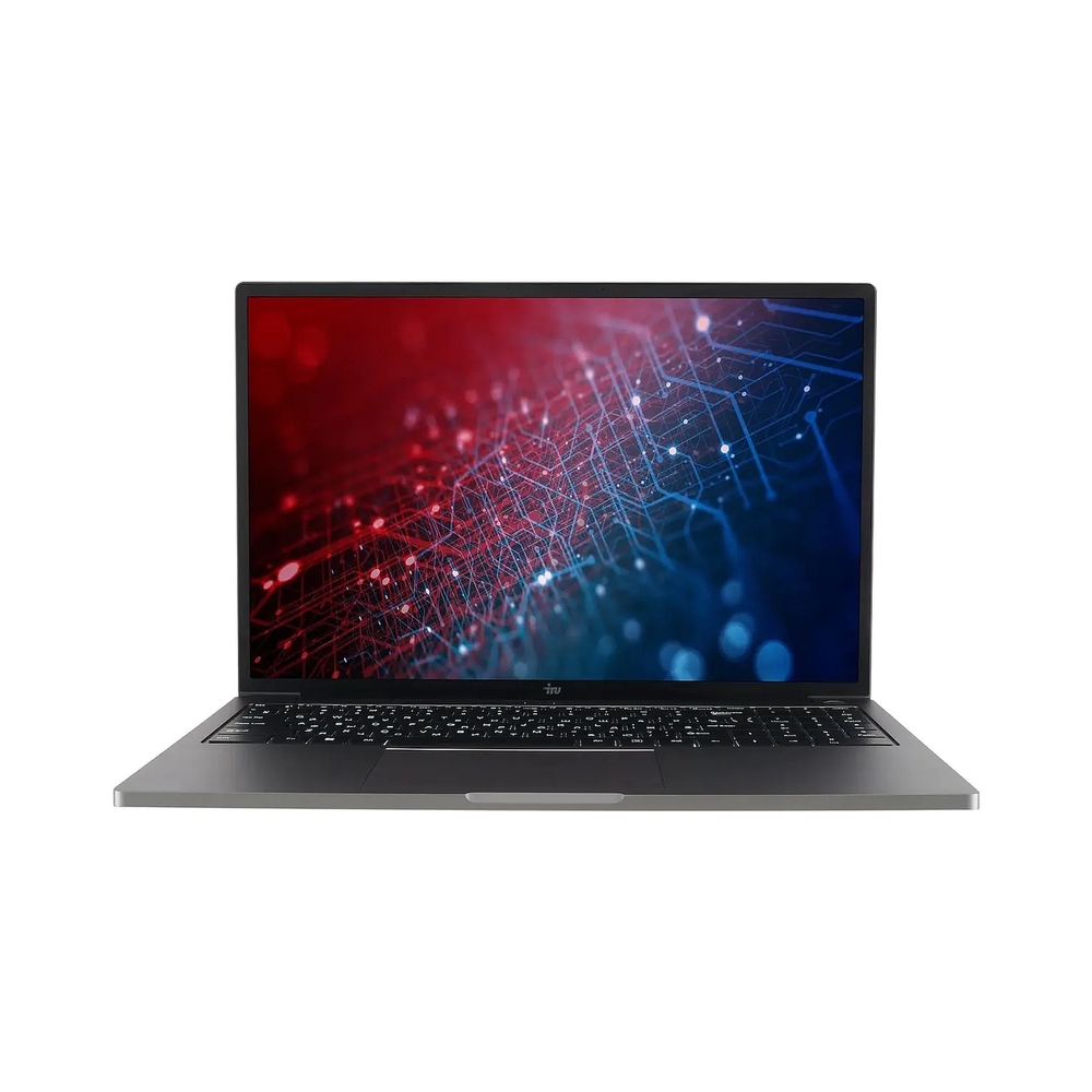 Ноутбук IRU Strato 16ALMR Core i5 12450H 16Gb SSD512Gb Intel UHD Graphics 16" IPS FHD (1920x1200) Windows 11 Pro grey WiFi BT Cam 5400mAh (2142318) — KSKSHOP.RU