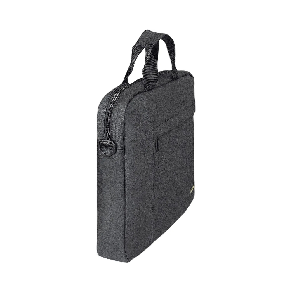 Сумка ExeGate Business ECC-215 Black, черная, полиэстер повышенной плотности 600D, 15.6" — KSKSHOP.RU
