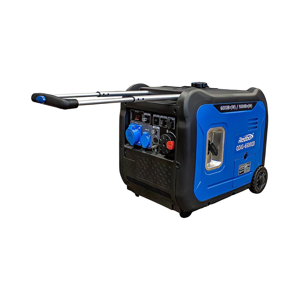 Бензиновый инверторный генератор Redbo QDIG-6500QD — KSKSHOP.RU