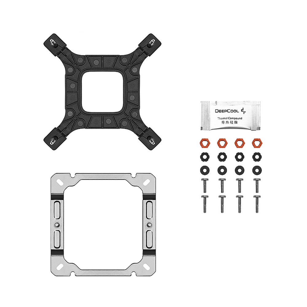 Кулер для процессора DEEPCOOL AK500S DIGITAL SE WH, белый — KSKSHOP.RU