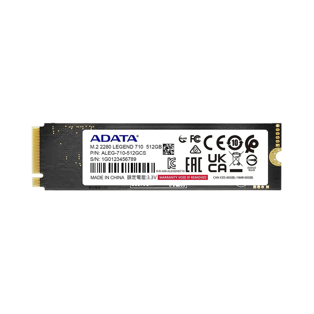Накопитель SSD ADATA LEGEND 710 [ALEG-710-512GCS] 512GB — KSKSHOP.RU