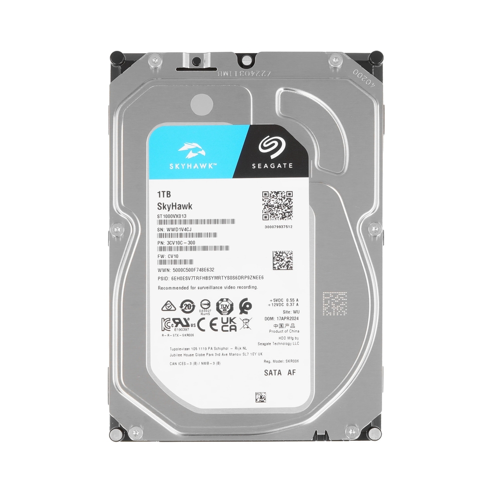 Жесткий диск Seagate SkyHawk [ST1000VX013] 1TB — KSKSHOP.RU