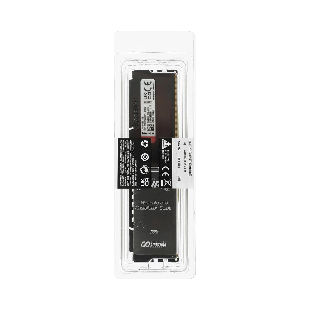 Оперативная память Kingston FURY Beast Black [KF552C40BB-16] 16GB D5 — KSKSHOP.RU