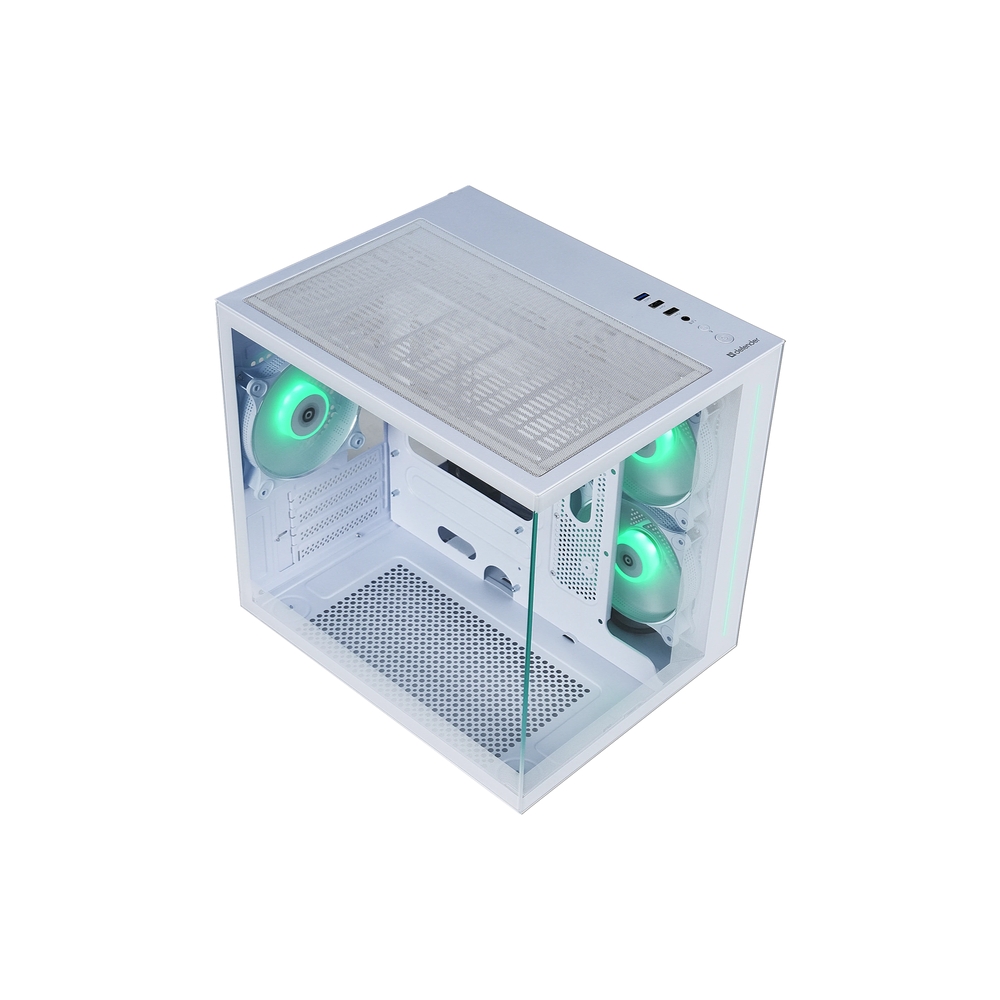 Корпус DEFENDER NovaCube, белый — KSKSHOP.RU