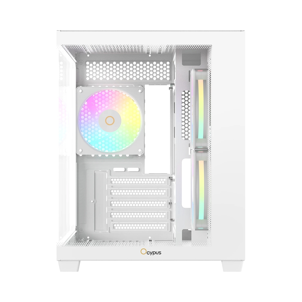 Корпус Ocypus Gamma C54 WH ARGB, белый — KSKSHOP.RU