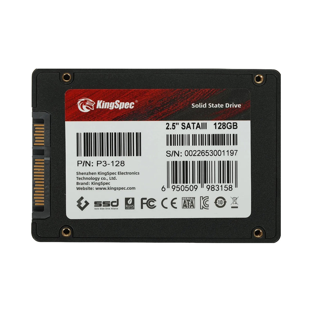 Накопитель SSD Kingspec [P3-128] 128GB — KSKSHOP.RU