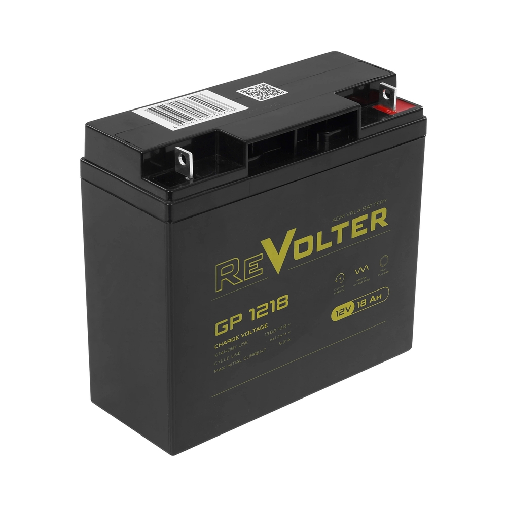 Аккумуляторная батарея ReVolter GP 1218 (12V / 18Ah) — KSKSHOP.RU