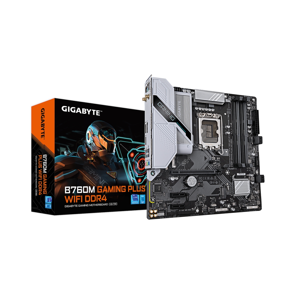 Материнская плата Gigabyte B760M GAMING PLUS WIFI DDR4 — KSKSHOP.RU