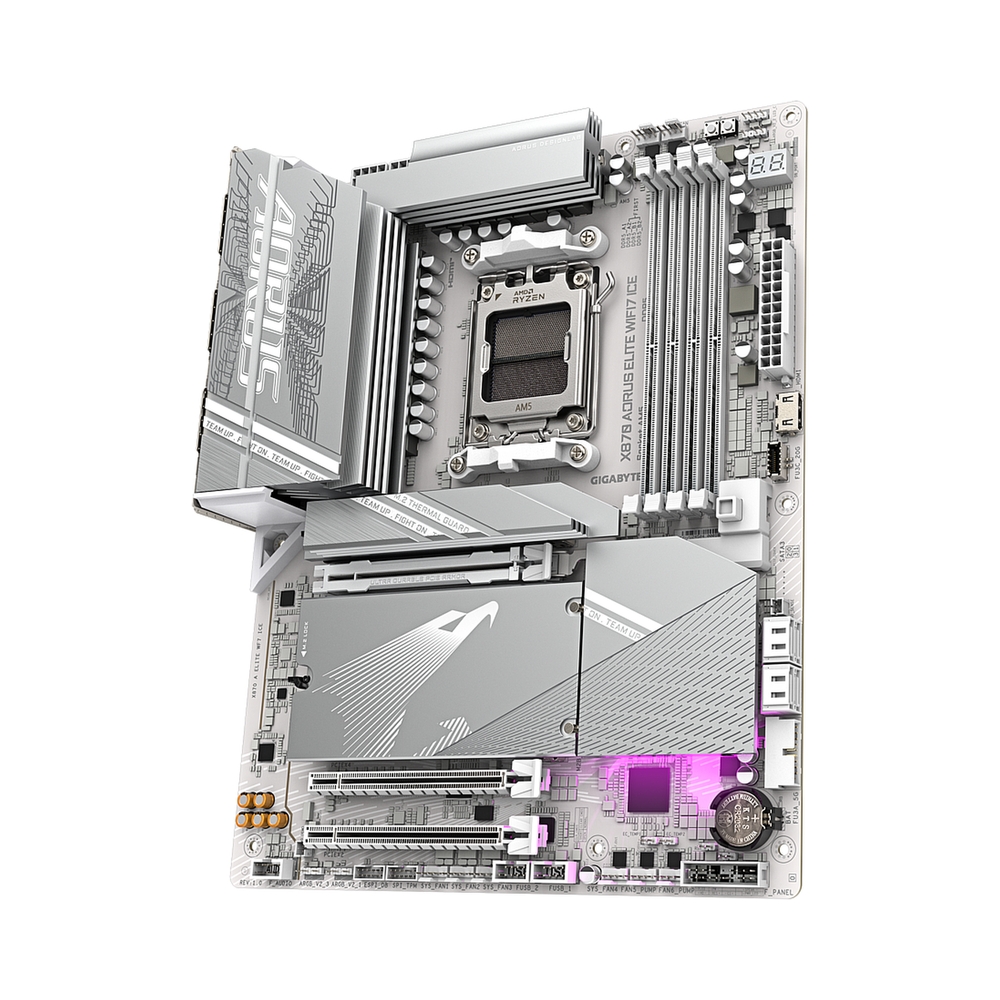 Материнская плата GIGABYTE X870 AORUS ELITE WIFI7 ICE — KSKSHOP.RU