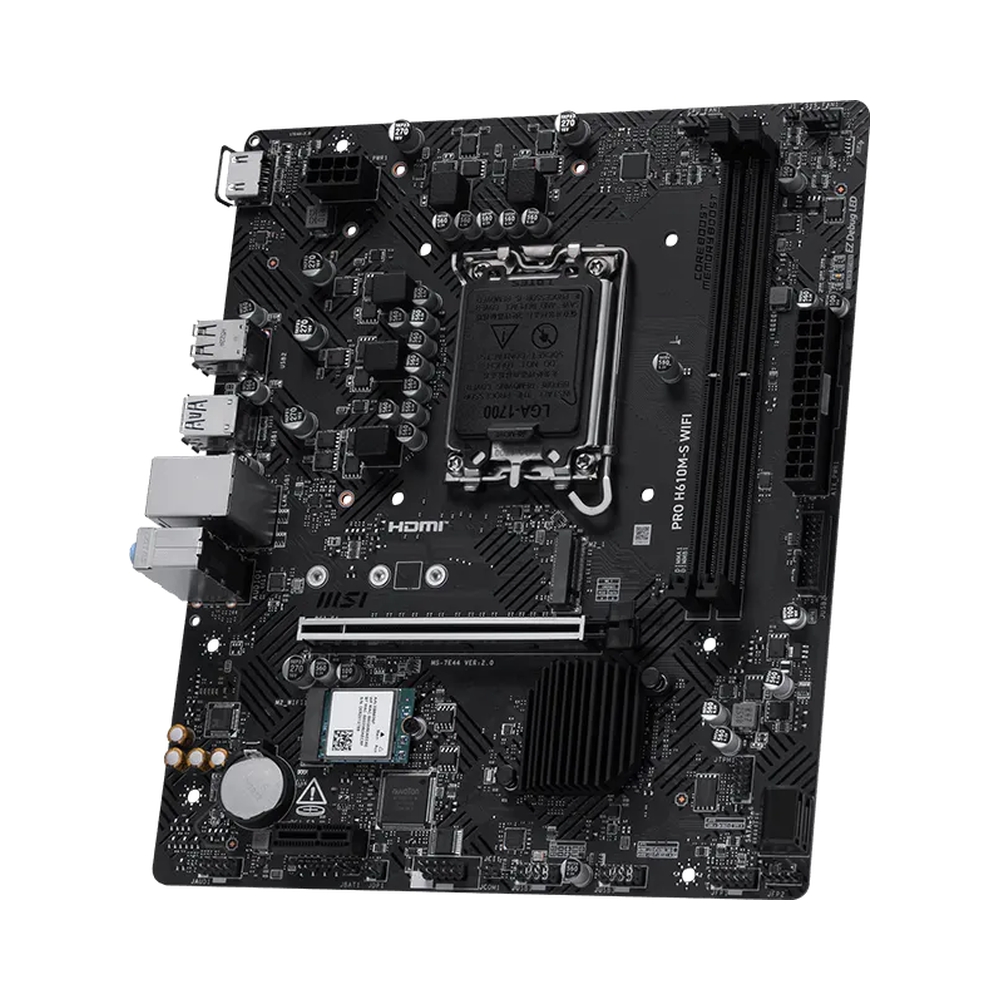 Материнская плата MSI PRO H610M-S WIFI DDR5 — KSKSHOP.RU