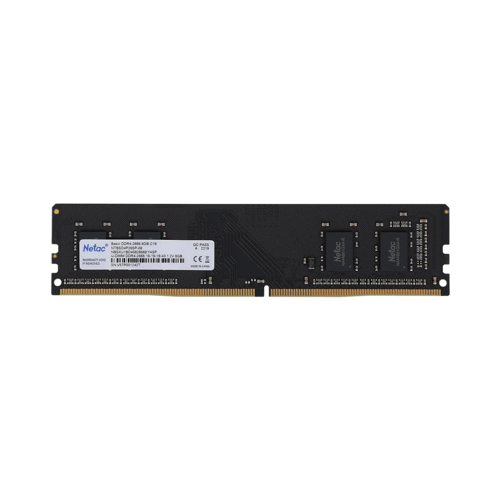 Оперативная память Netac Basic [NTBSD4P26SP-08] 8GB D4 — KSKSHOP.RU