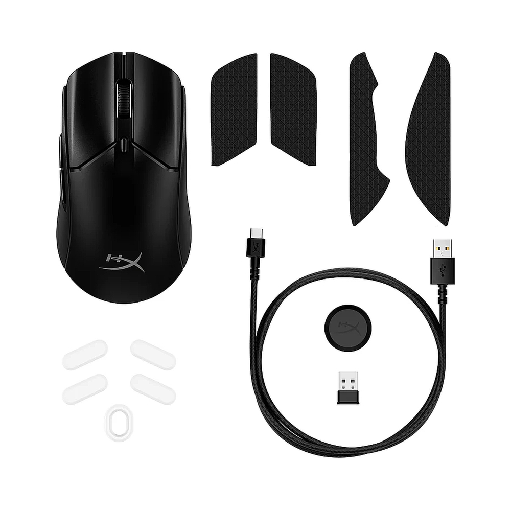 Мышь беспроводная HyperX Haste 2, черный — KSKSHOP.RU