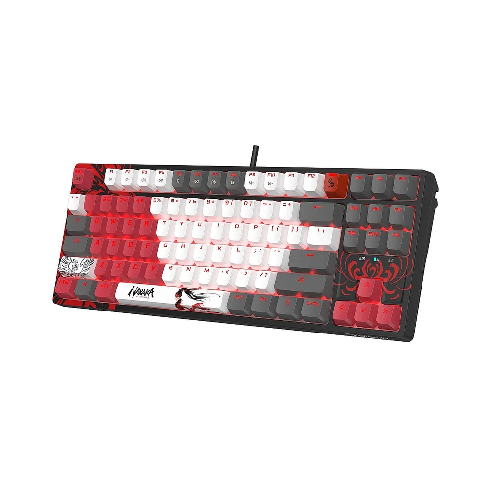 Клавиатура механическая A4Tech Bloody S87 Naraka черный/красный — KSKSHOP.RU