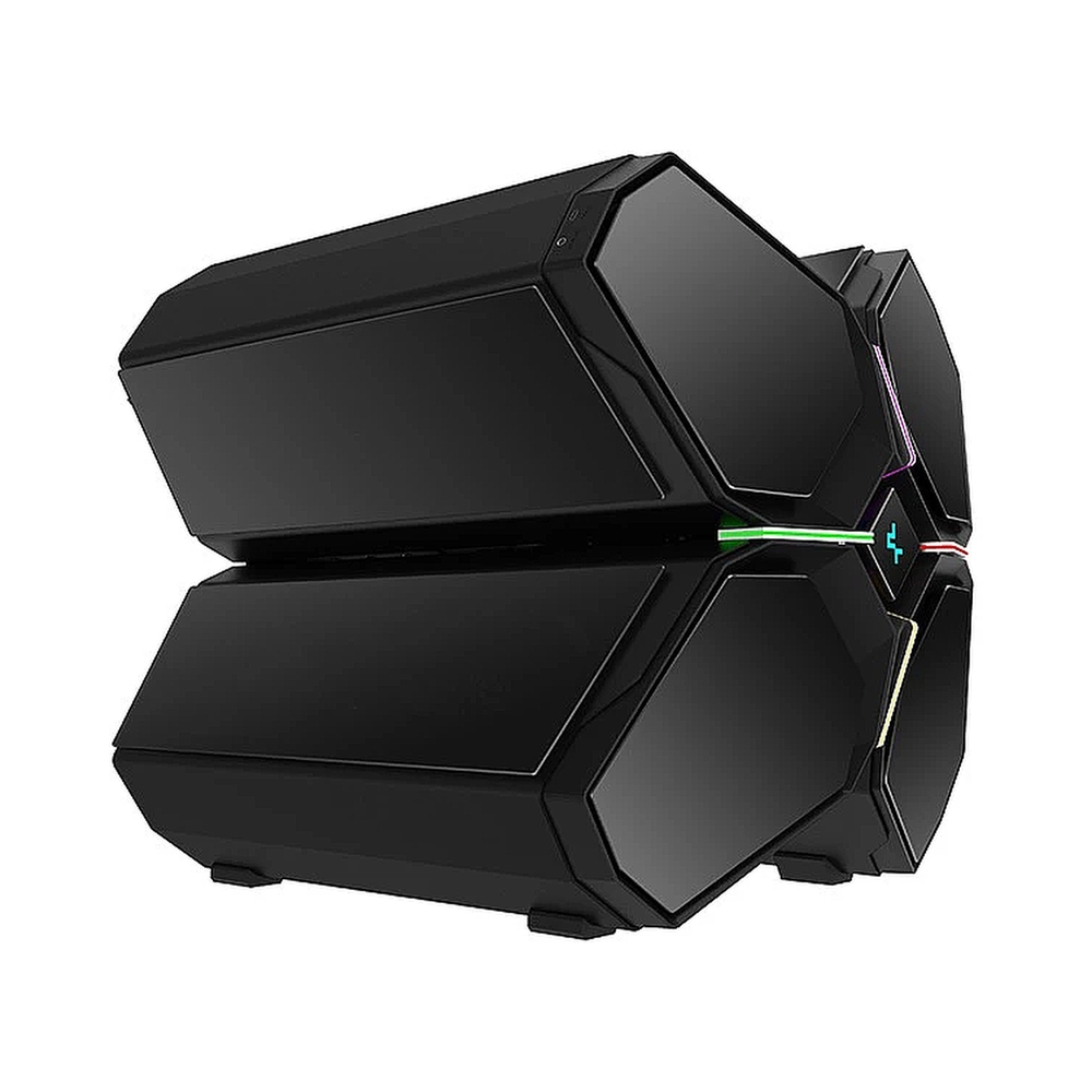 Корпус Deepcool Quadstellar Infinity Black — KSKSHOP.RU