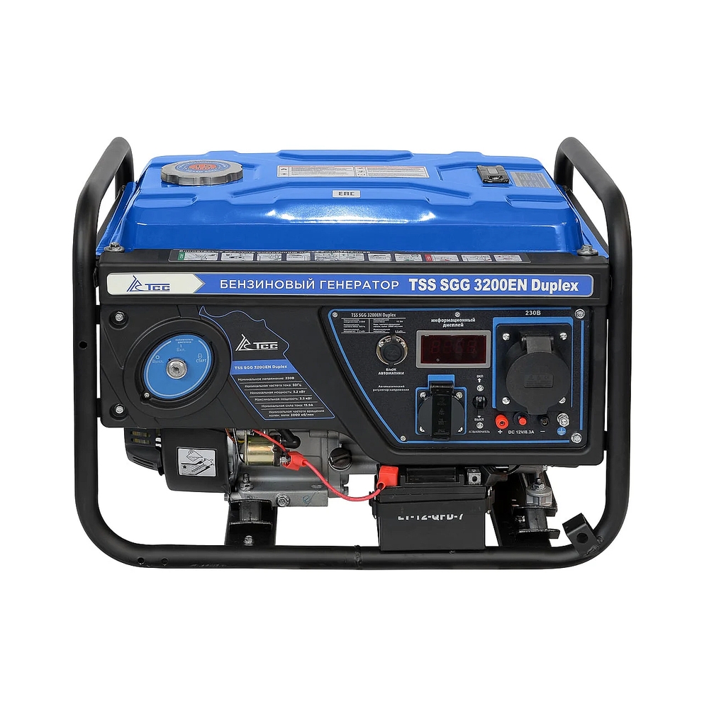 Электрогенератор бензиновый ТСС SGG 3200EN Duplex, 3.5 кВт, 66 дБ, 48 кг — KSKSHOP.RU