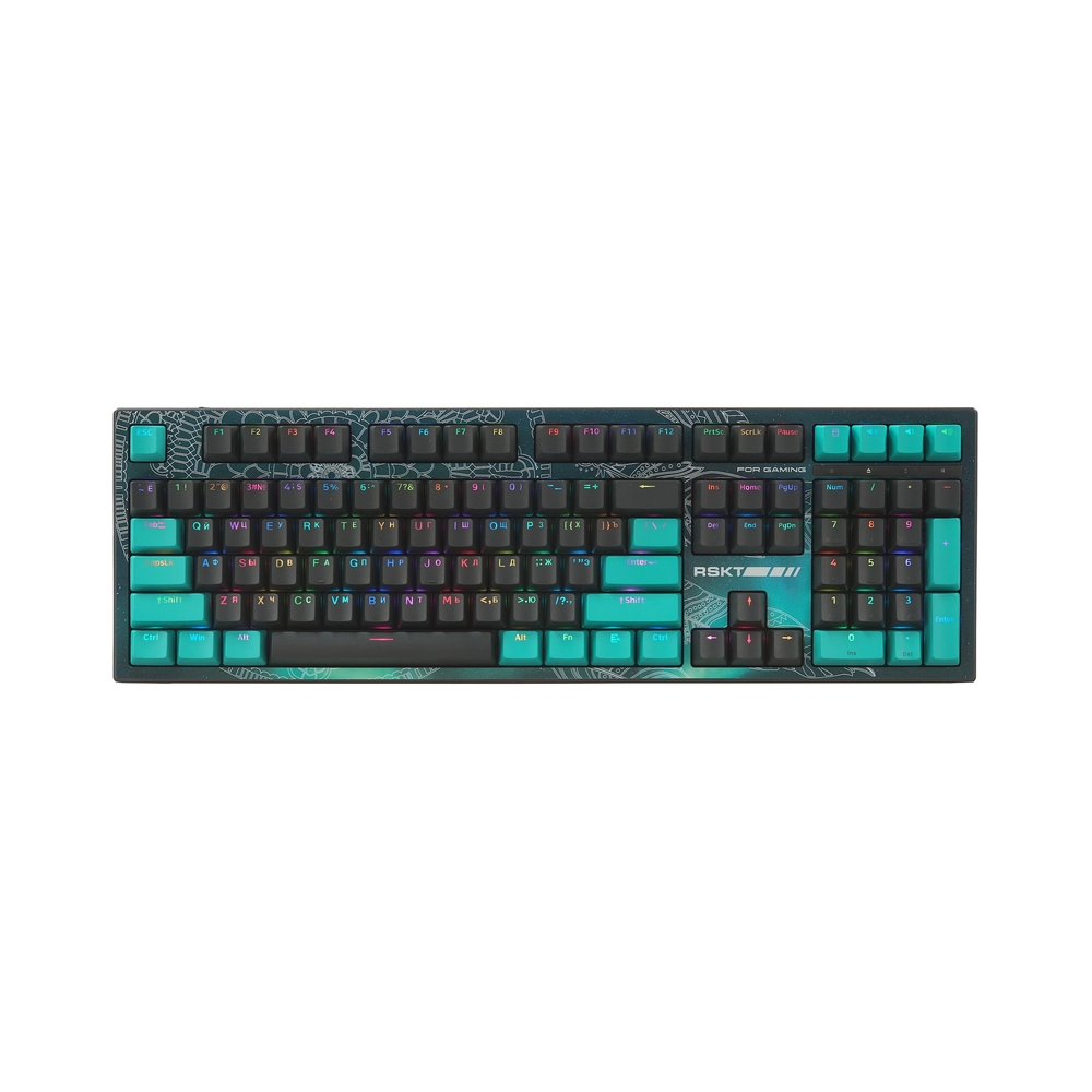 Клавиатура проводная Raskat KM002 UV Gray — KSKSHOP.RU