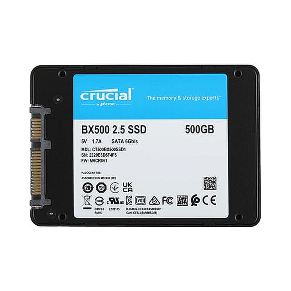 Накопитель SSD Crucial BX500 [CT500BX500SSD1] 500GB — KSKSHOP.RU