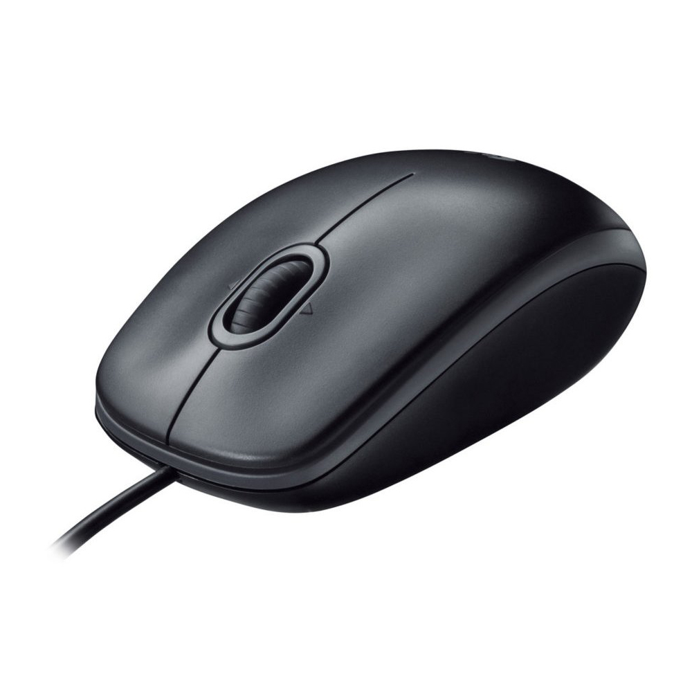 Мышь Logitech Mouse B100 Black USB — KSKSHOP.RU