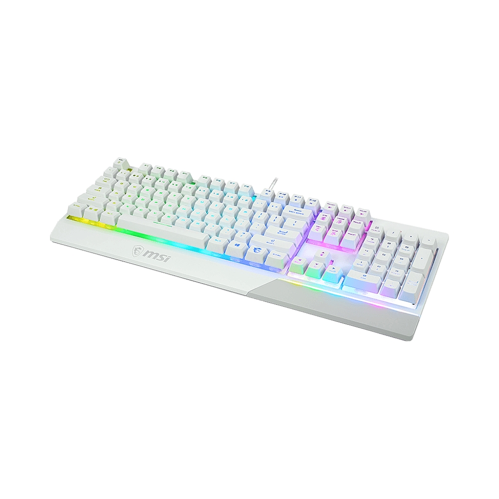Клавиатура MSI GAMING VIGOR GK30, белый — KSKSHOP.RU