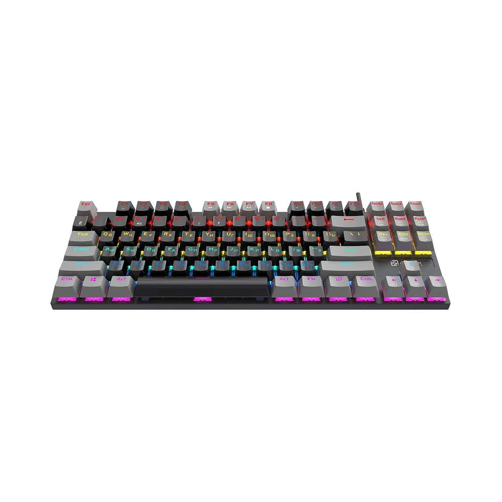 Клавиатура механическая Оклик K600X, черный/серый — KSKSHOP.RU