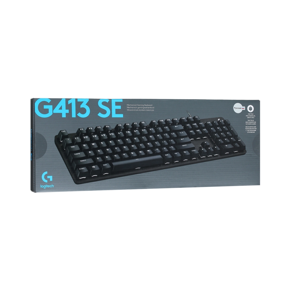 Клавиатура проводная Logitech G413 SE, черный — KSKSHOP.RU