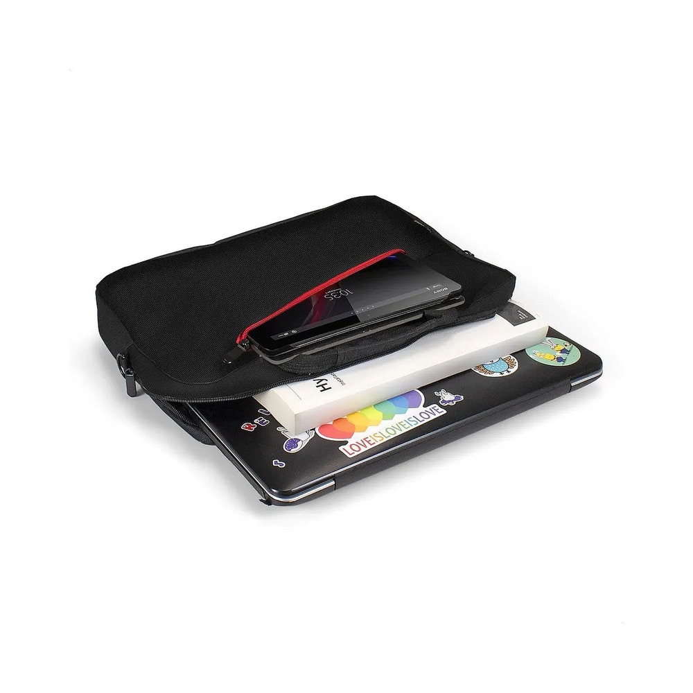 Сумка ExeGate Start S1518 Black, черная, полиэстер, для ноутбуков до 15.6" — KSKSHOP.RU