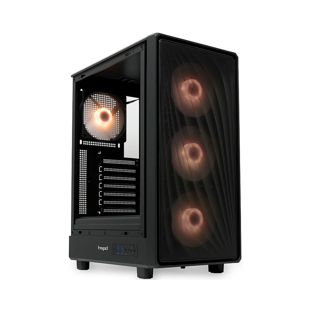 картинка Корпус HSPD M510, чёрный (no FANs) от магазина Одежда+