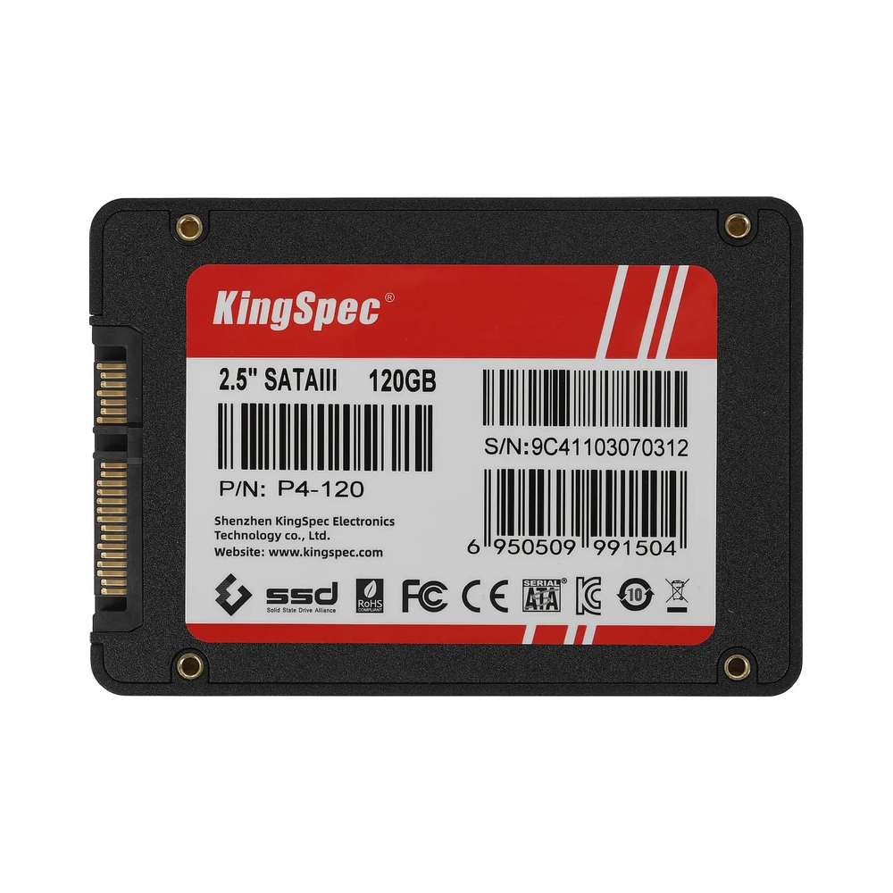 Накопитель SSD KingSpec P4 Series [P4-120] 120Gb — KSKSHOP.RU