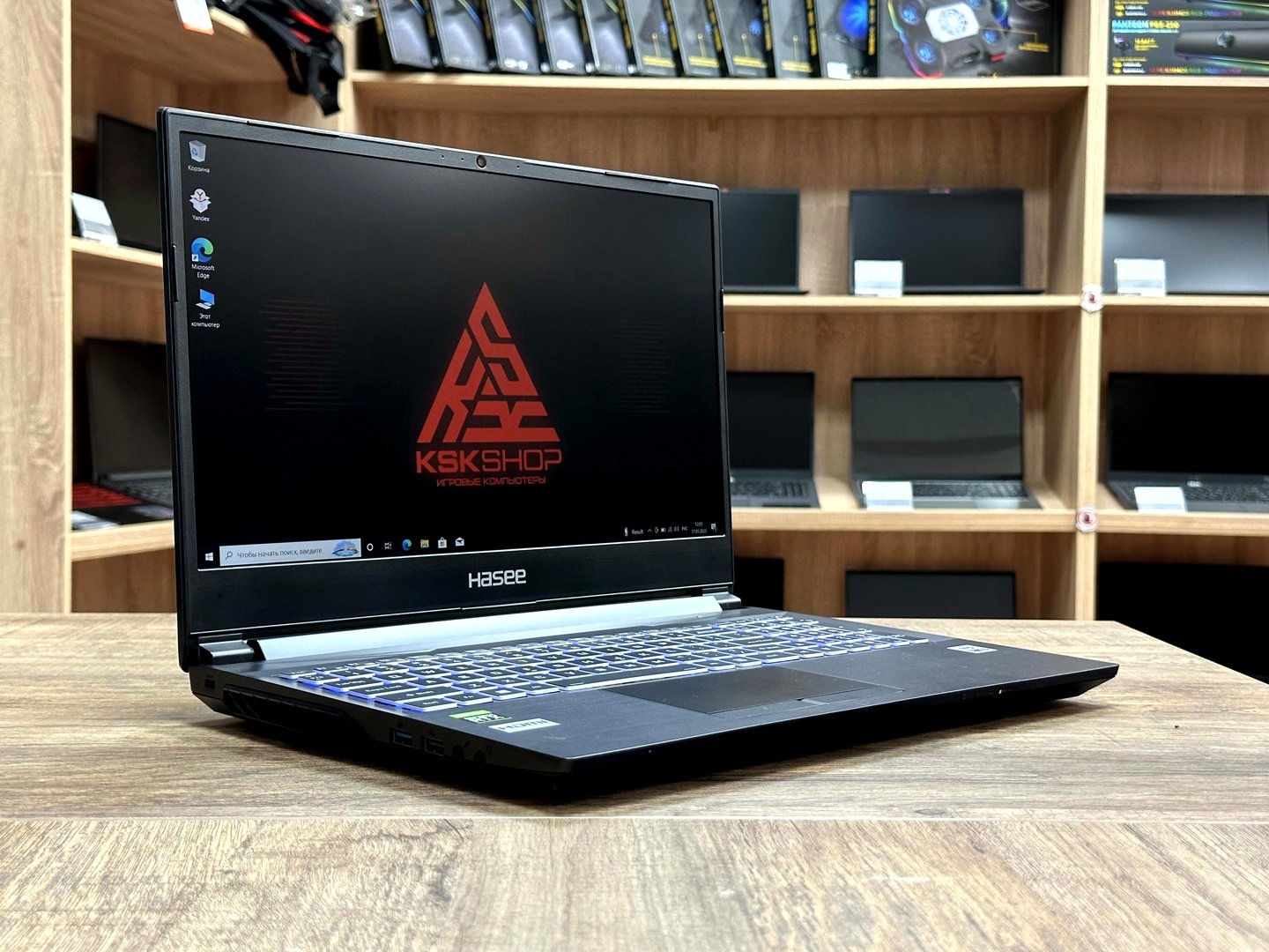 [Б/У] Ноутбук 15,6" Hasse NH5x-xDPx [i5-10200H / RTX 3060 6GB] — KSKSHOP.RU
