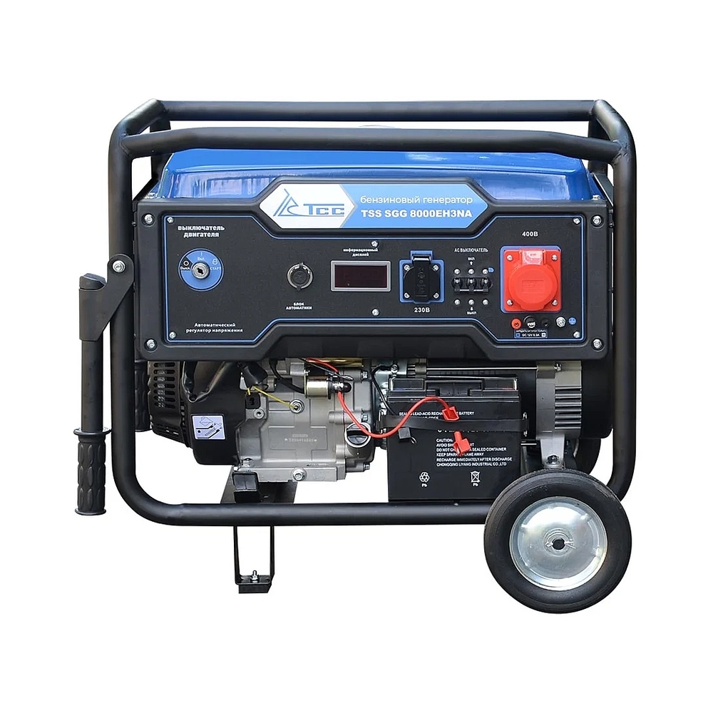 Электрогенератор бензиновый TSS SGG 8000EH3NA, 8.3 кВт, 84 дБ, 94 кг — KSKSHOP.RU
