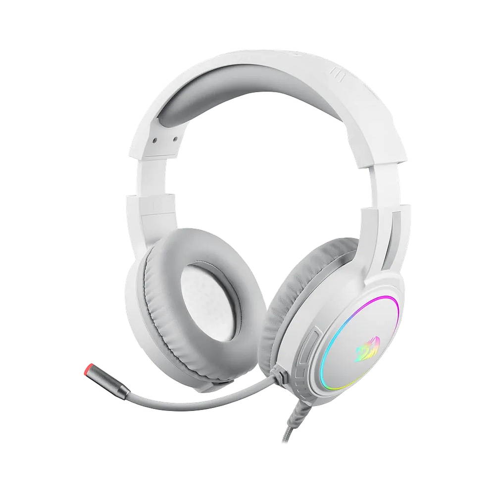 Игровая гарнитура Redragon Mento RGB, белые — KSKSHOP.RU