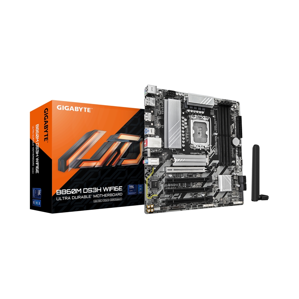 Материнская плата GIGABYTE B860M DS3H WIFI6E — KSKSHOP.RU