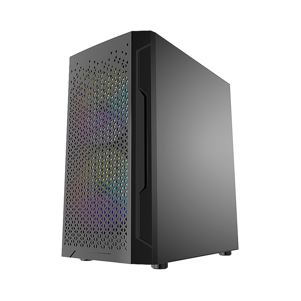 картинка Корпус Powercase Mistral Micro Z3B Mesh LED, черный от магазина Одежда+