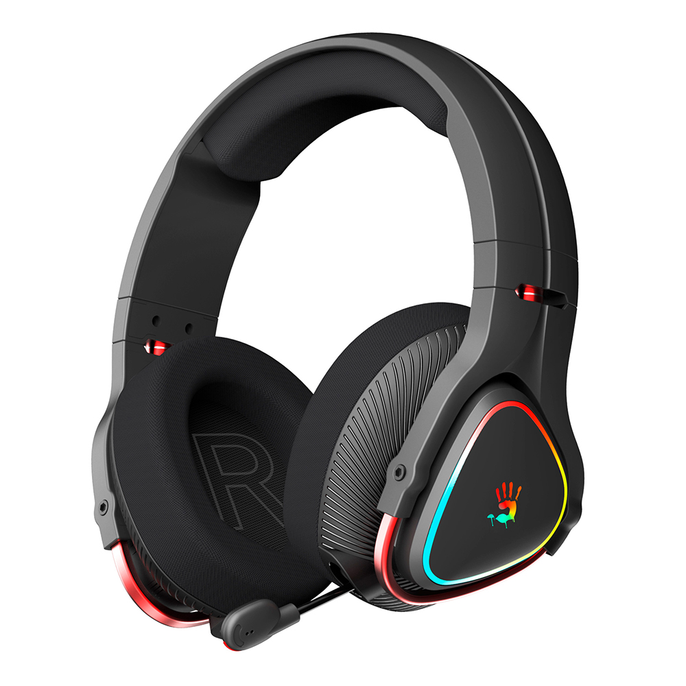 Наушники с микрофоном A4Tech Bloody MR710 черный BT — KSKSHOP.RU