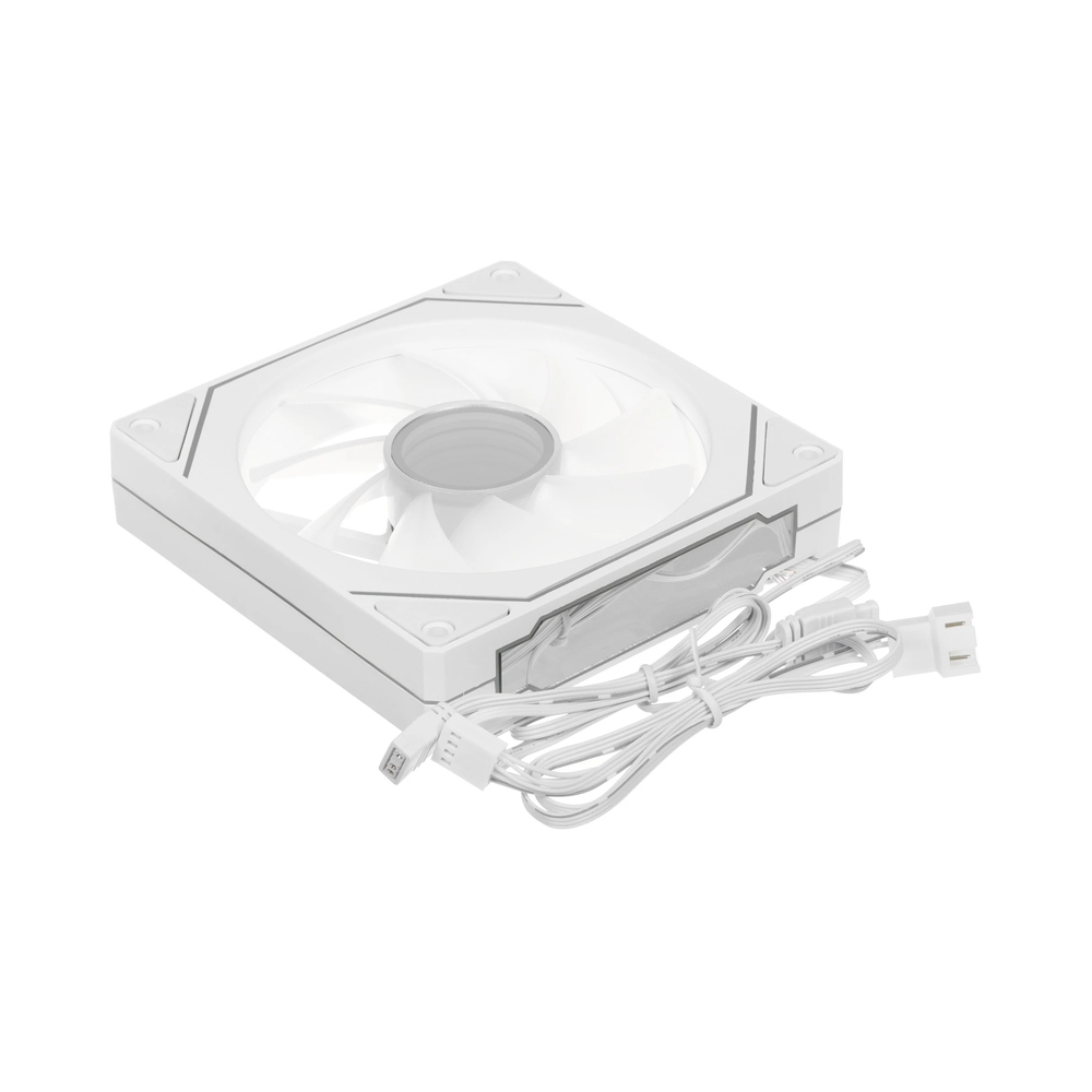 Вентилятор Ocypus Gamma F12 ARGB [Gamma-F12-WH1AM00X-GL], белый — KSKSHOP.RU