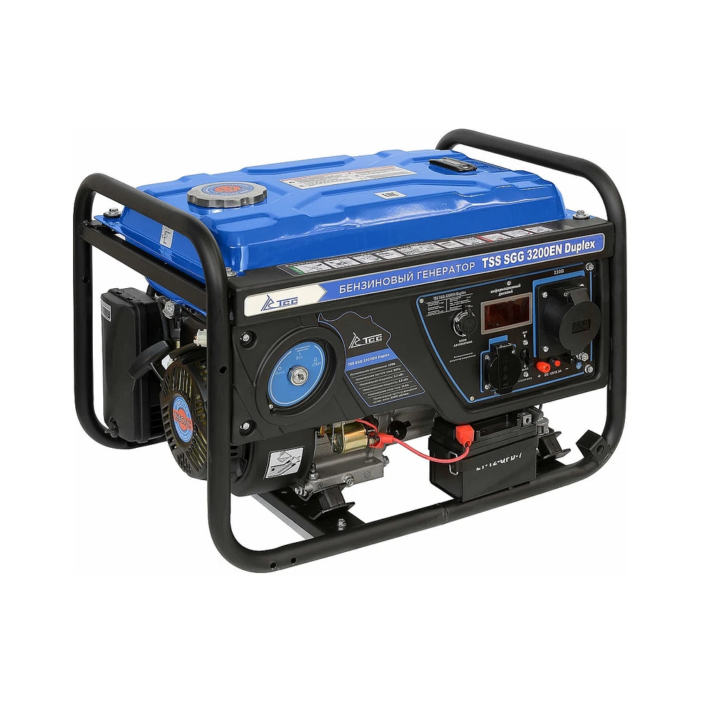 Электрогенератор бензиновый ТСС SGG 3200EN Duplex, 3.5 кВт, 66 дБ, 48 кг — KSKSHOP.RU