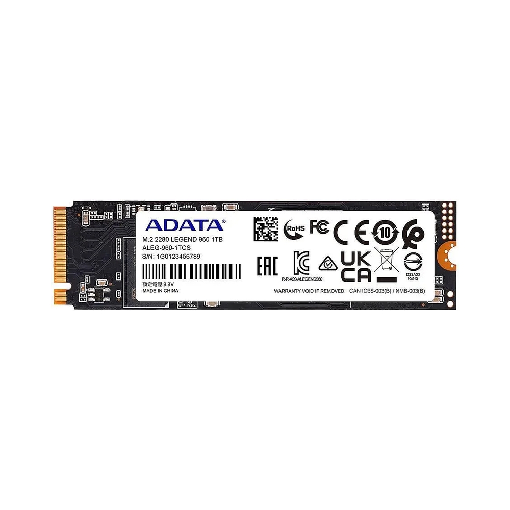 Накопитель SSD ADATA LEGEND 960 [ALEG-960-1TCS] 1TB — KSKSHOP.RU