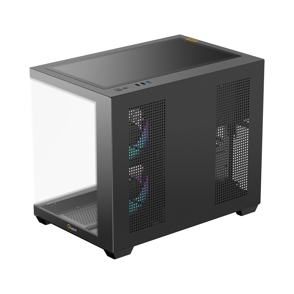 Корпус Ocypus Gamma C54 BK ARGB, черный — KSKSHOP.RU