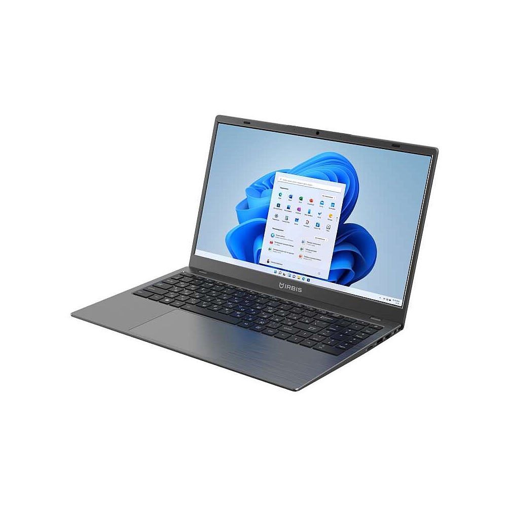 Ноутбук IRBIS GroovyBook 15 Core I5-13600H, 16GB LPDDR5 +512Gb NVME SSD,15,6"LCD 1920*1080 IPS ,Intel AX101 WIFI,Front camera: 2MP,TPM2.0, 7.7V 6000mha battery, TYPE C full function,Windows 11 Pro RUS,Grey — KSKSHOP.RU