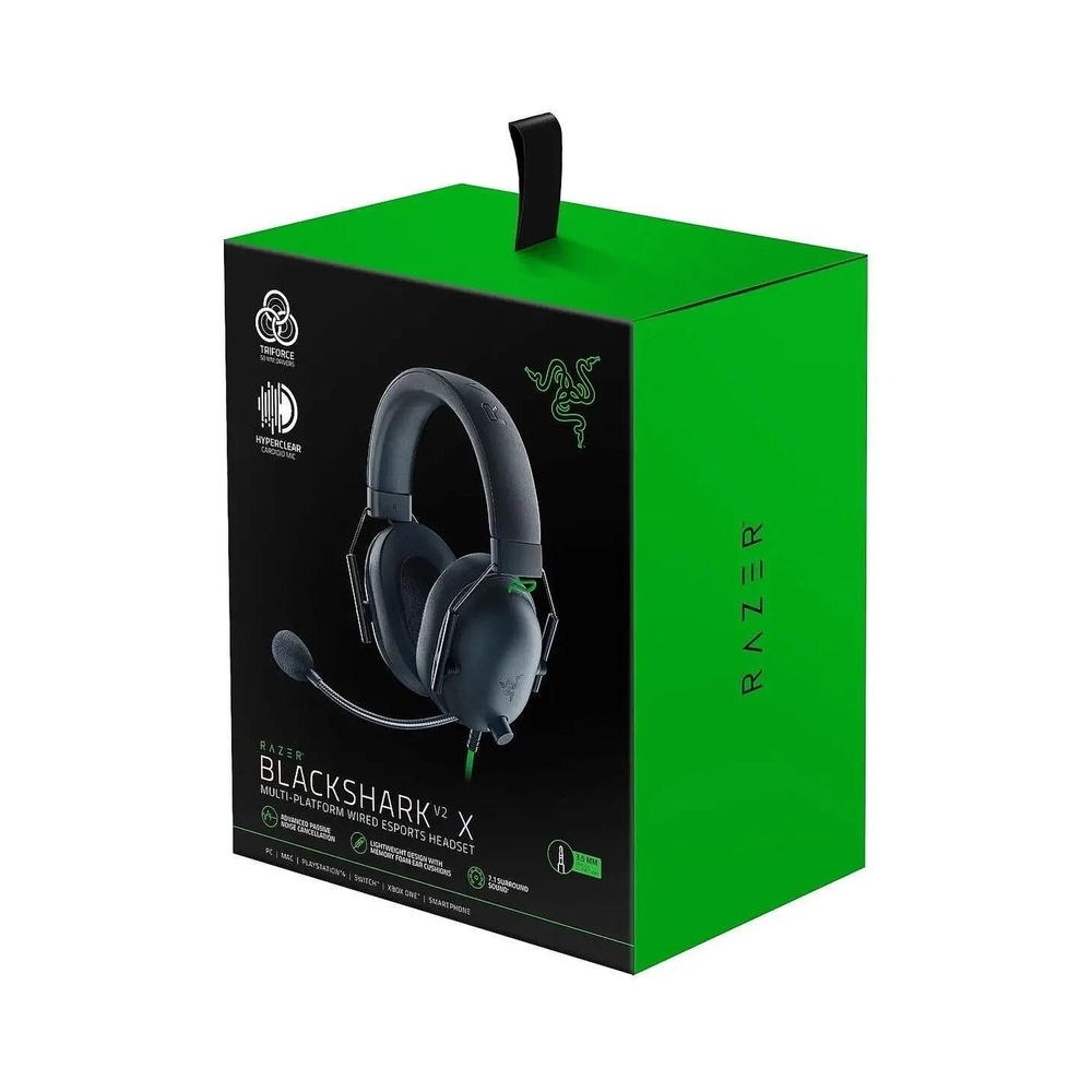 картинка Гарнитура Razer Blackshark V2 X, черный от магазина Одежда+