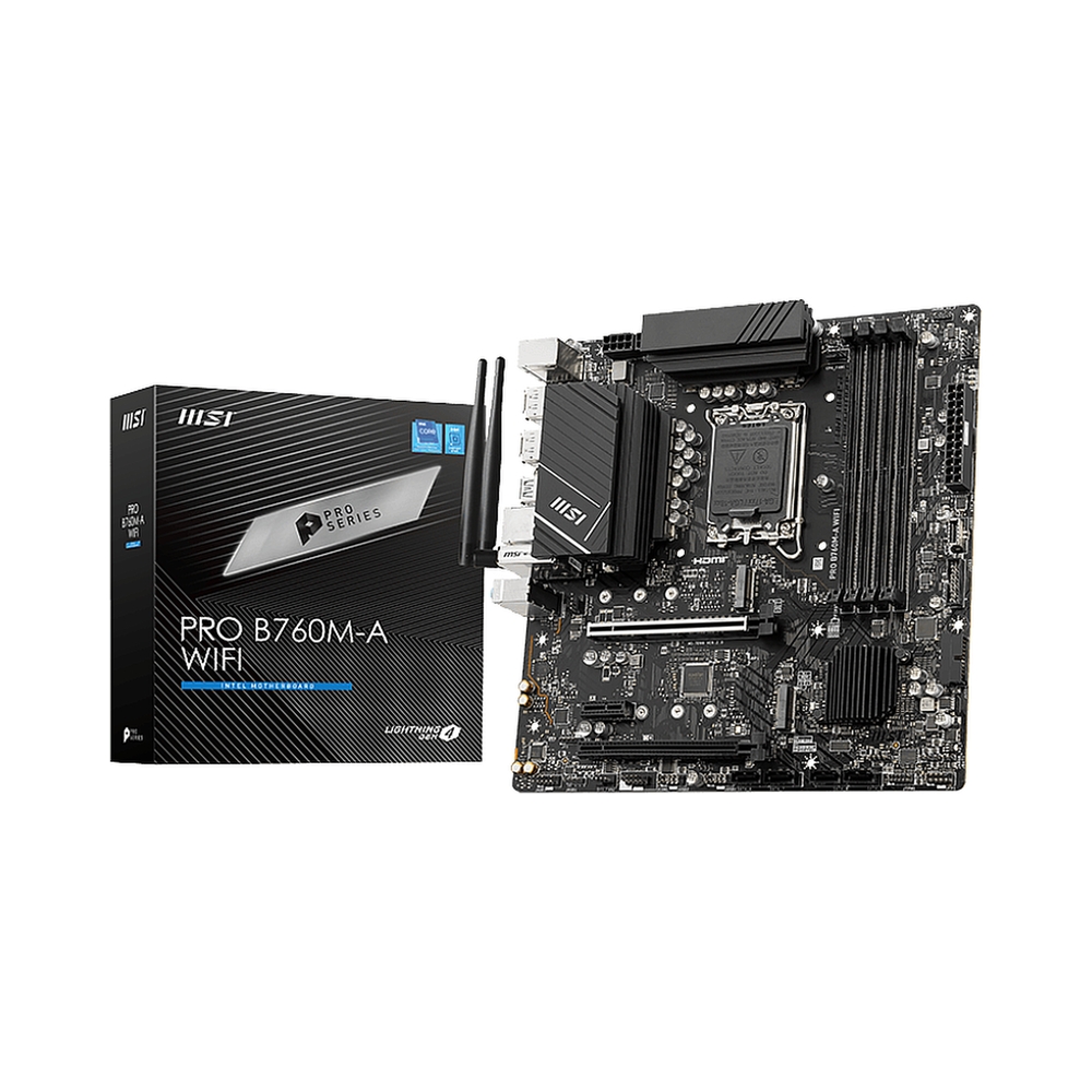 Материнская плата MSI PRO B760M-A WIFI — KSKSHOP.RU
