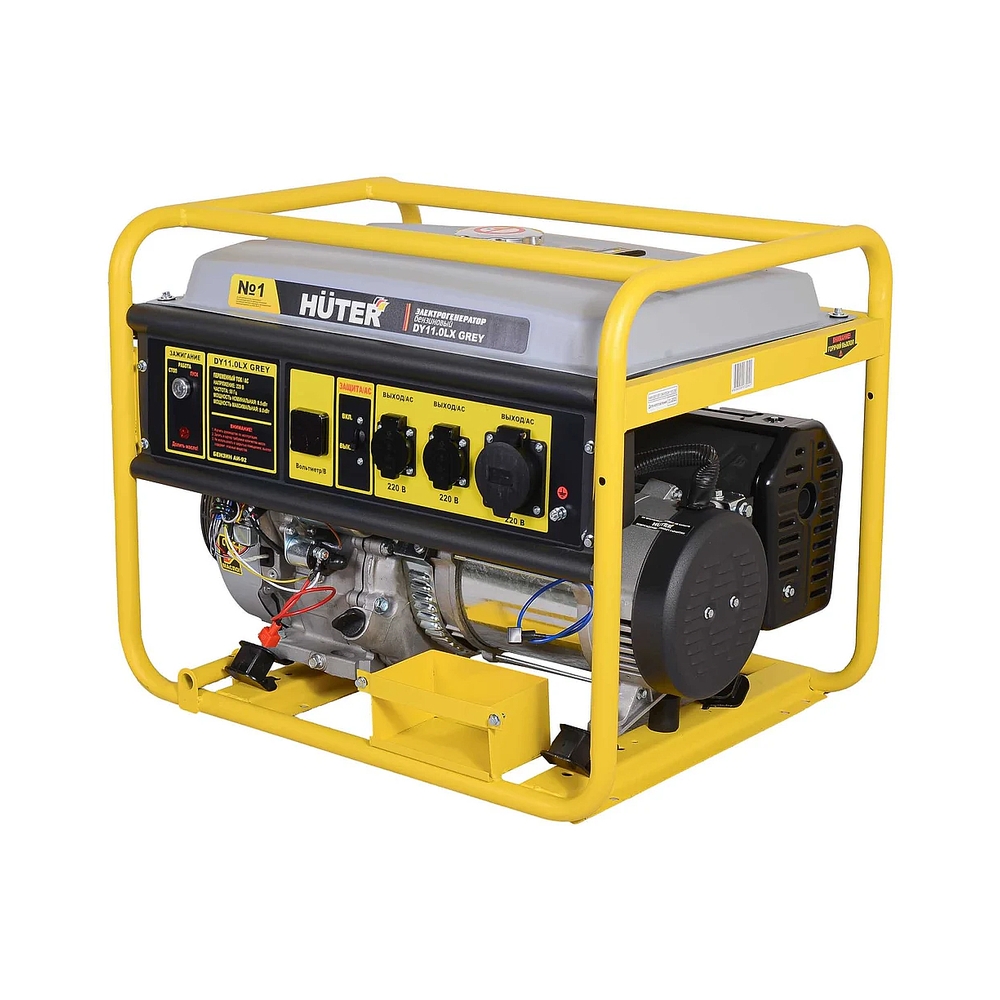 Электрогенератор Huter DY11,0LX-электростартер Grey — KSKSHOP.RU