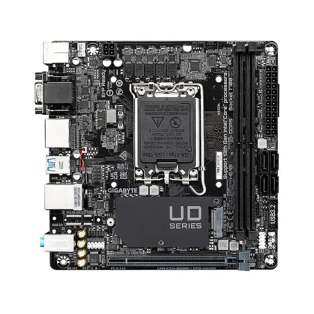 Материнская плата Gigabyte H610I DDR5 — KSKSHOP.RU