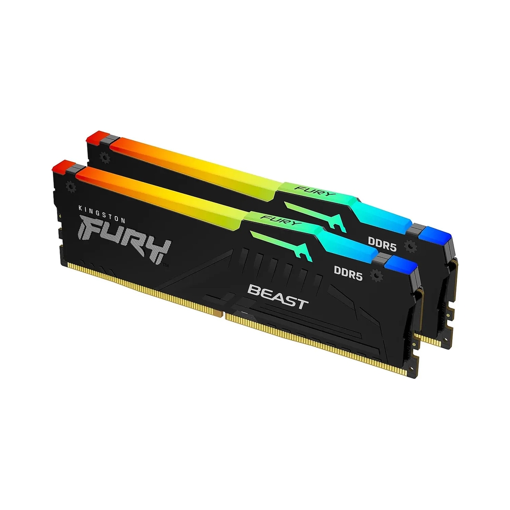 Оперативная память Kingston FURY Beast Black RGB [KF552C40BBAK2-32] 32GB KIT D5 — KSKSHOP.RU