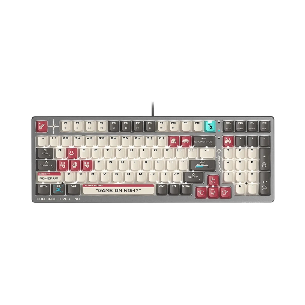 Клавиатура A4Tech Bloody S98 Pixels Red механическая/проводная — KSKSHOP.RU