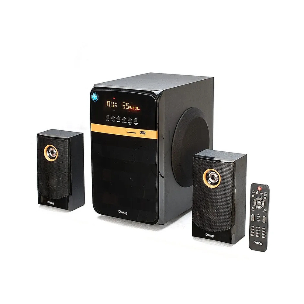 Колонки Dialog Progressive AP-240B, чёрный (2.1, 70Вт) — KSKSHOP.RU