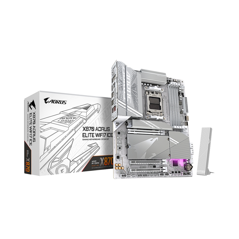 Материнская плата GIGABYTE X870 AORUS ELITE WIFI7 ICE — KSKSHOP.RU